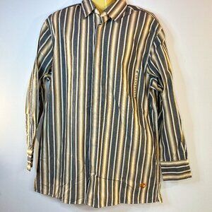 Timberland Men's Striped Casual Cotton Fall Shirt - Size Medium - NWT $59.50